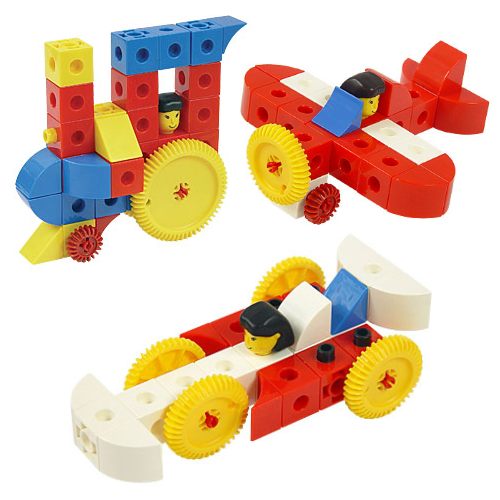 百变交通智高积木组